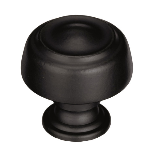 Amerock BP538072BBR 1-5/8" (41 mm) Diameter Kane Oversized Cabinet Knob Black Bronze Finish