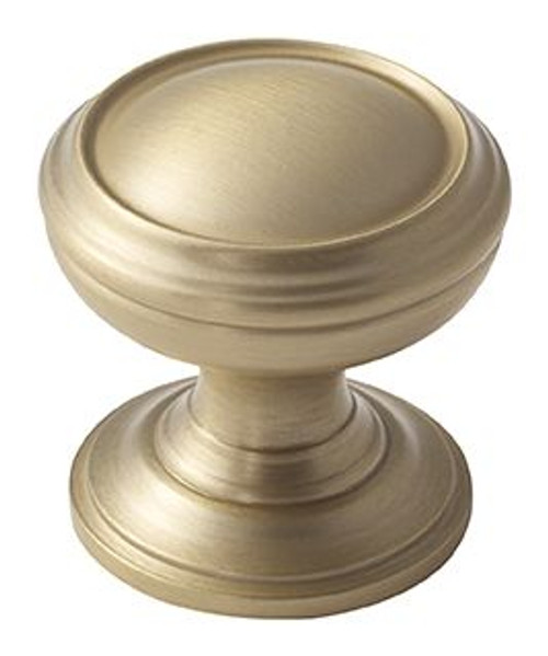 Amerock BP55342BBZ 1-1/4" (32 mm) Diameter Revitalize Cabinet Knob Golden Champagne Finish