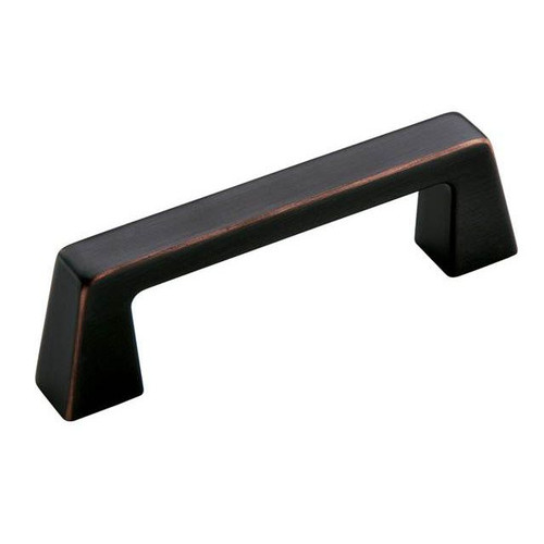 Amerock BP55275ORB-25PACK Pack of 25 3" (76 mm) Center to Center Blackrock Cabinet Pull Oil Rubbed Bronze Finish
