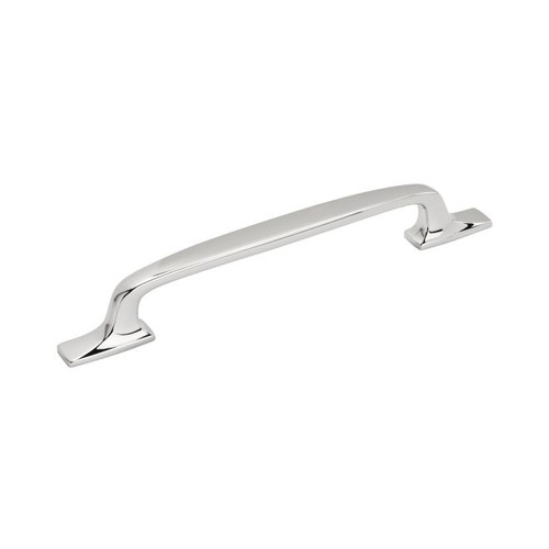 Amerock BP5532126 Highland Ridge 6-5/16" Center to Center Cabinet Pull Bright Chrome Finish