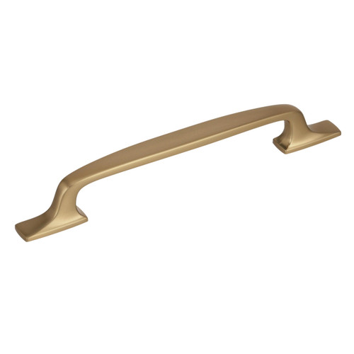 Amerock BP55321BBZ 6-5/16" (160 mm) Center to Center Highland Ridge Cabinet Pull Golden Champagne Finish
