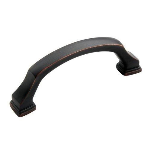 Amerock BP55343ORB 3" (76 mm) Center to Center Revitalize Cabinet Pull Oil Rubbed Bronze Finish Amerock BP55343ORB 3" (76 mm) Center to Center Revitalize Cabinet Pull Oil Rubbed Bronze Finish