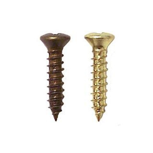 Amerock CM92655G10 #6 FH x 1/2" (13 mm) Sheet Metal Screws Satin Nickel Finish *Must be Purchased in Multiples of 1000*