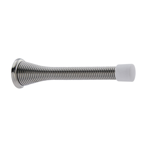 GEO DS318S-PC 3-1/8" Heavy Duty Spring Door Stop Polished Chrome Finish