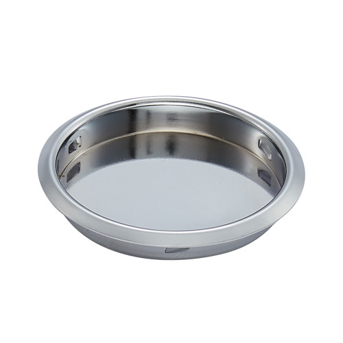 GEO FP218-PC 2-1/8" Round Finger Pull with Snap In Installation Polished Chrome Finish