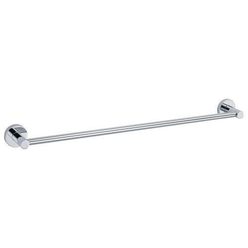 GEO GB2458-PC 24" x 5/8" Gibson Towel Bar with 1-3/4" Base Polished Chrome Finish GEO GB2458-PC 24" x 5/8" Gibson Towel Bar with 1-3/4" Base Polished Chrome Finish