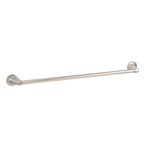 GEO GD2434-SN 24" x 3/4" Gordon Towel Bar with 2-3/16" Base Satin Nickel Finish