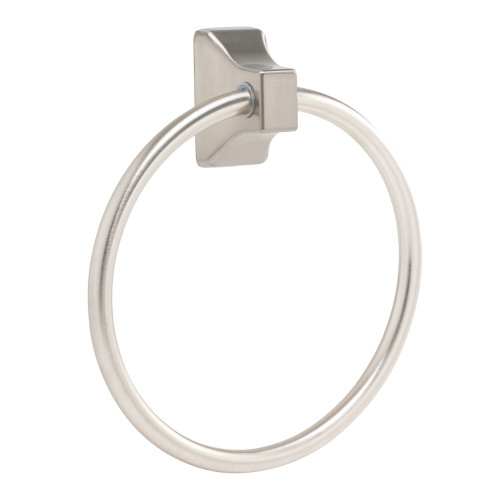 GEO OLMTR-SN 6" Olson Metal Towel Ring Satin Nickel Finish