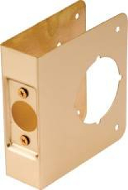 Don-Jo 81-BZ-CW Satin Bronze Door Wrap-Around for Cylindrical Door Locks with 2-1/8" Hole