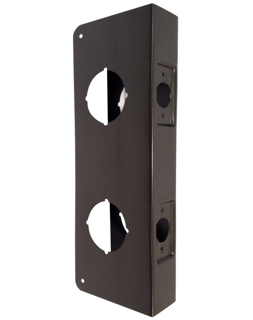 Don-Jo 943-10B-CW Oil Rubbed Bronze Door Wrap-Around with 2-1/8" Holes with 4" centers