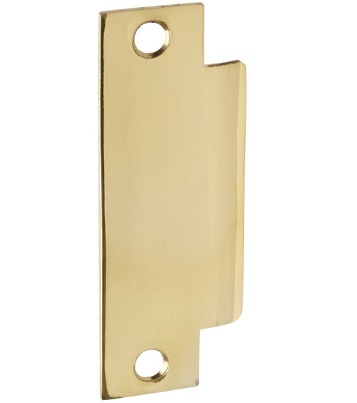 Don-Jo BS-161-605 Polished Brass ANSI Blank Strike Plate