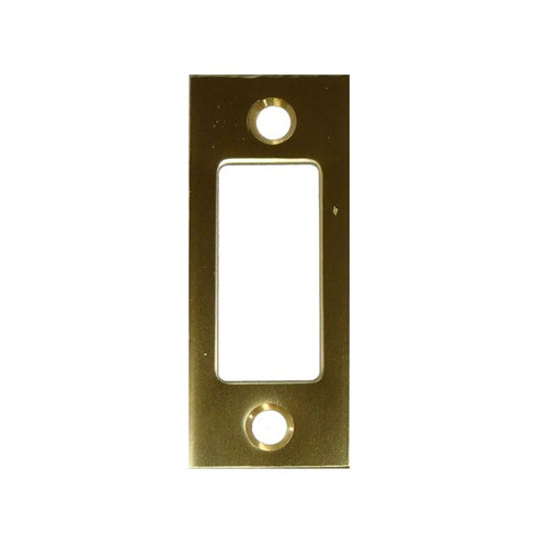 Don-Jo DS-234-605 Polished Brass Replacement Strike Plate