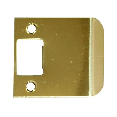 Don-Jo EL-102-605 Polished Brass Extended Lip Strike