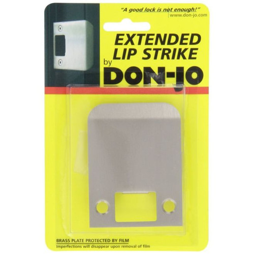 Don-Jo EL-125-619 Satin Nickel Extended Lip Strike
