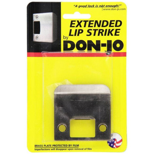 Don-Jo EL-175-619 Satin Nickel Extended Lip Strike