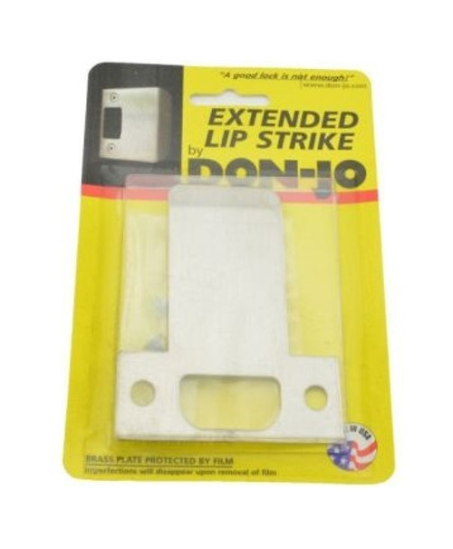 Don-Jo ETS-103-630 Satin Steel Extended Lip Strike