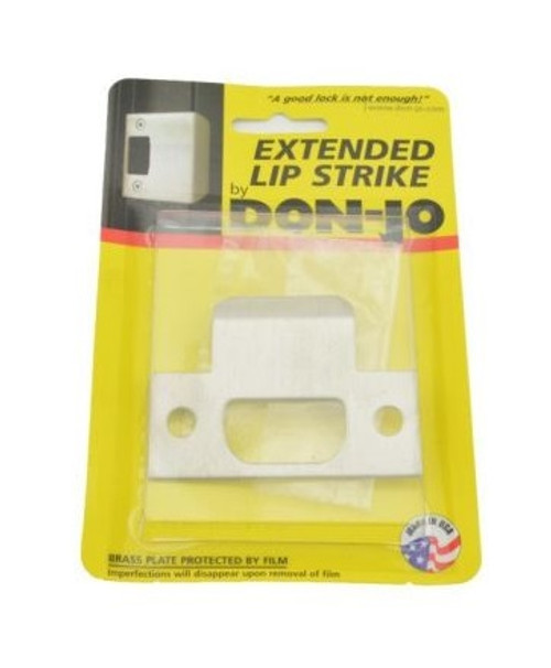 Don-Jo ETS-115-630 Satin Steel Extended Lip Strike