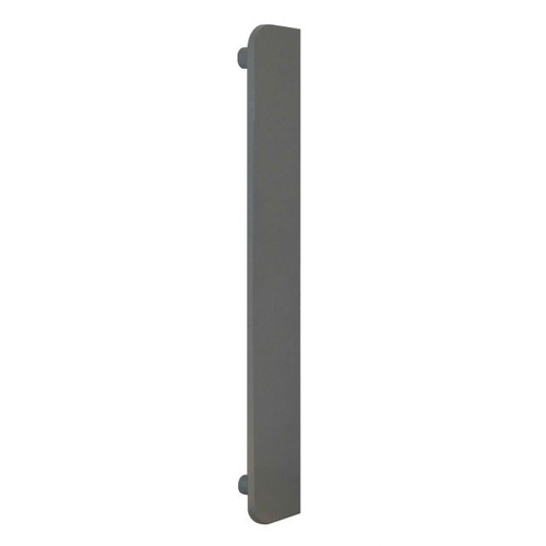 Don-Jo LP-2878-SL Silver Coated Latch Protector for Slimline for Outswinging Doors