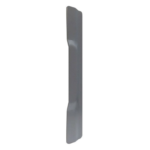 Don-Jo NLP-210-SL Silver Coated 10" Narrow Commercial Latch Protector for Outswinging Doors