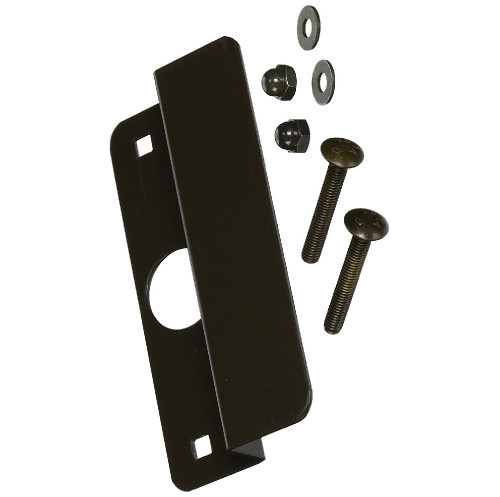 Don-Jo OLP-2650-DU Duro Coated Latch Protector for Center Hung Outswing Aluminum doors