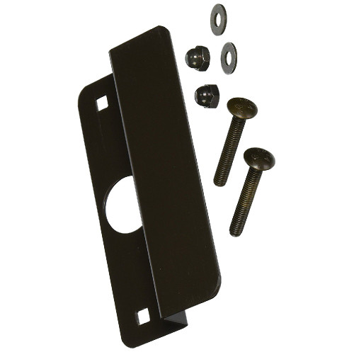 Don-Jo OLP-2651-DU Duro Coated Latch Protector for Center Hung Outswing Aluminum doors