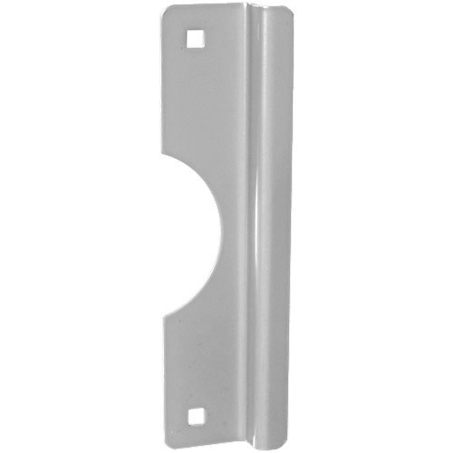 Don-Jo OSLP-207-SL Silver Coated Short Latch Protector for Outswinging Doors