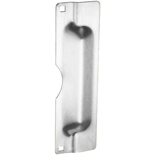 Don-Jo PLP-211-EBF-SL Silver Coated Pin Latch Protector for Outswinging Door