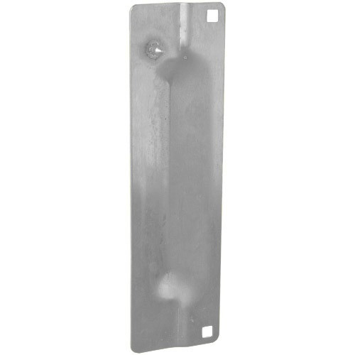 Don-Jo PMLP-211-EBF-SL Silver Coated Pin Latch Protector for Outswinging Door