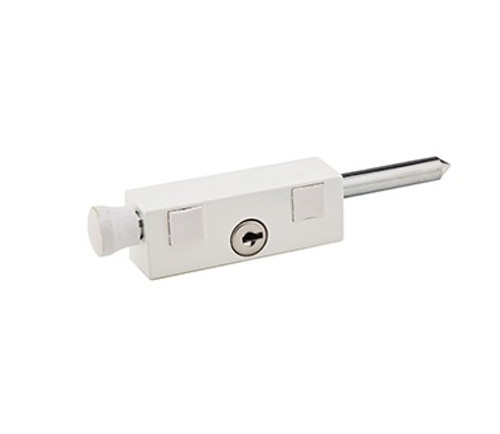 Emtek 206016 White Keyed Patio Door Bolts