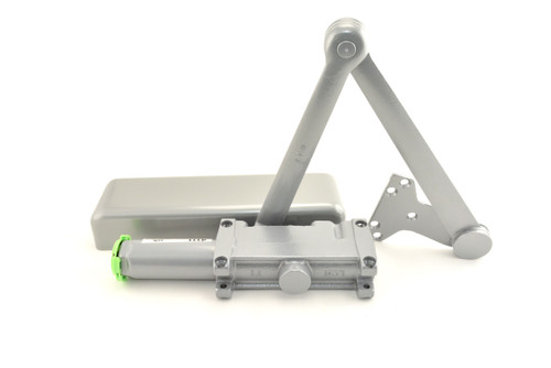 LCN 4211TALRH Right Hand Size 1 Stop Face Push Side High Security Track Door Closer with TBSRT Thru Bolts 689 Aluminum Finish