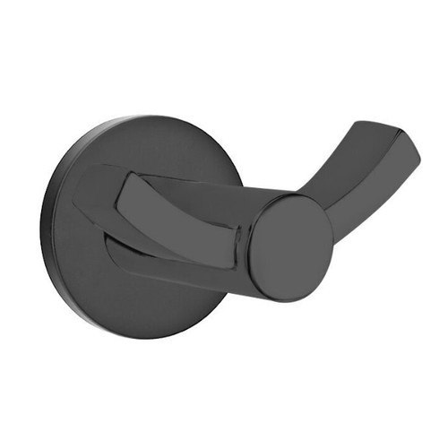 Emtek 2809US19 Flat Black Modern Brass Double Hook