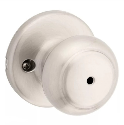 Kwikset 300CV-15 Satin Nickel Privacy Cove Knob