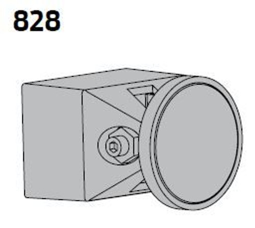 LCN SEM7850828AL Door Armature for SEM7850 689 Aluminum Finish