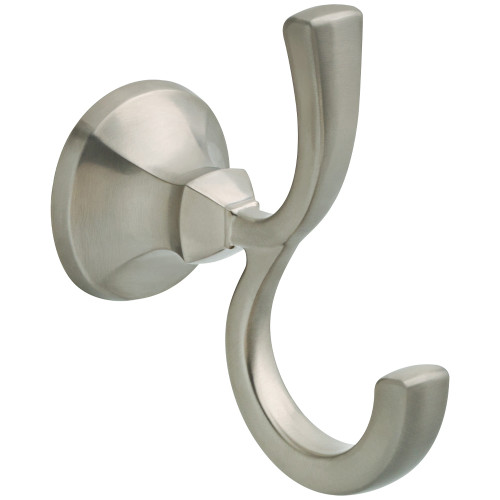 Delta 76435SS Ashlyn Double Robe Hook Brilliance Stainless Steel Finish Delta 76435SS Ashlyn Double Robe Hook Brilliance Stainless Steel Finish