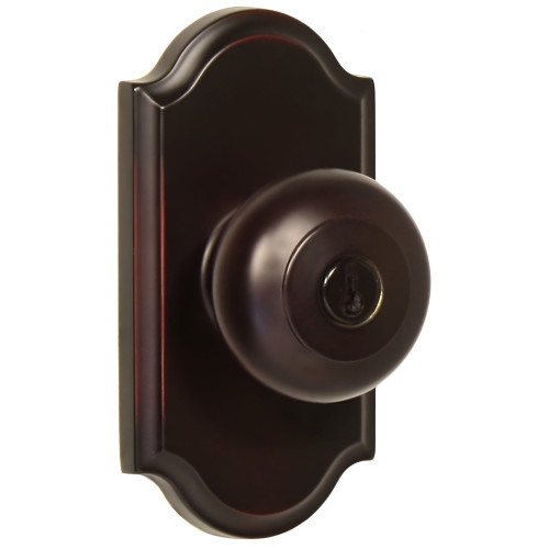 Weslock 01740I1I1SL23 Impresa Premiere Entry Lock with Adjustable Latch and Full Lip Strike Oil Rubbed Bronze Finish