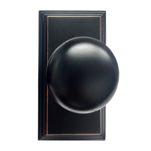 Weslock 03705I1--0020 Impresa Woodward Half Dummy Lock Oil Rubbed Bronze Finish
