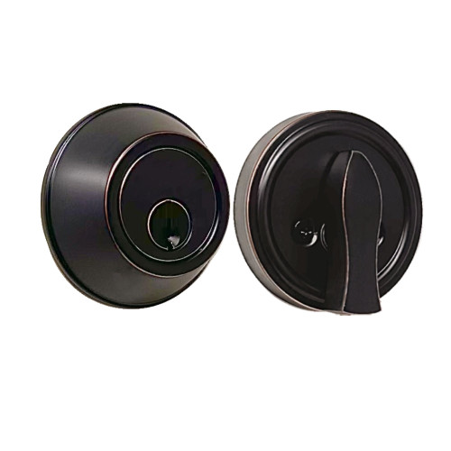 Weslock 00471-1-1SL23 Heavy Single Cylinder Deadbolt with a Oil Rubbed Bronze Finish