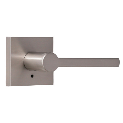Weslock 007109N9NFR20 Brady Lever Privacy Lock with Adjustable Latch and Full Lip Strike Satin Nickel Finish