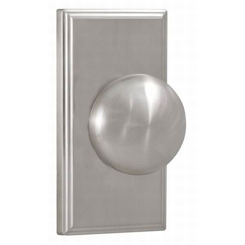 Weslock 3700I-N Satin Nickel Impresa Passage Knob with Woodward Rosette