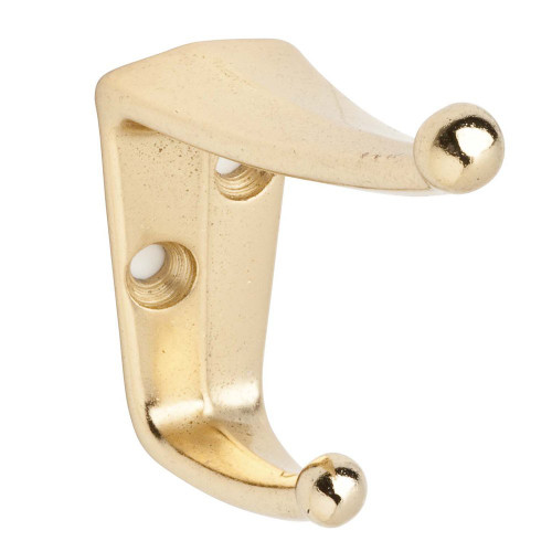 Ives 405A-US3 Bright Brass Coat and Hat Hook