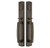 Emtek 454929-MB Medium Bronze Sandcast Bronze Brighton Tubular Style Double Cylinder Grip by Grip Entryset 