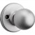 Kwikset 488P-26D Satin Chrome Half Dummy Trim Polo Knob