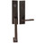 Emtek 4818US10B Oil Rubbed Bronze Davos Brass Tubular Style Single Cylinder Entryset with Your Choice of Handle
