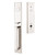 Emtek 4809US14 Polished Nickel Lausanne Brass Tubular Style Dummy Entryset with Your Choice of Handle