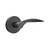 Emtek MC-US10B-PHD Oil Rubbed Bronze Mercury (Pair) Half Dummy Levers with Your Choice of Rosette