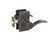 Emtek D-MB-ENTR Medium Bronze Durango Keyed Entry Lever with Your Choice of Rosette