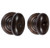 Emtek E-US10B-FD Oil Rubbed Bronze Egg Dummy Keyed Entry Knob with Your Choice of Rosette