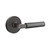 Emtek HEC-US10B-PASS Oil Rubbed Bronze Hercules Passage Lever with Your Choice of Rosette