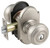 Emtek W-US15A-ENTR Pewter Waverly Keyed Entry Knob with Your Choice of Rosette