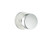 Emtek ROU-US26-PASS Polished Chrome Round Passage Knob with Your Choice of Rosette